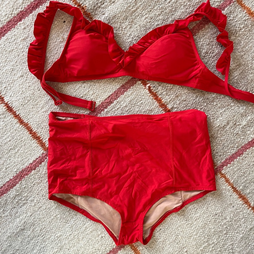 Ruffle Swimsuit!